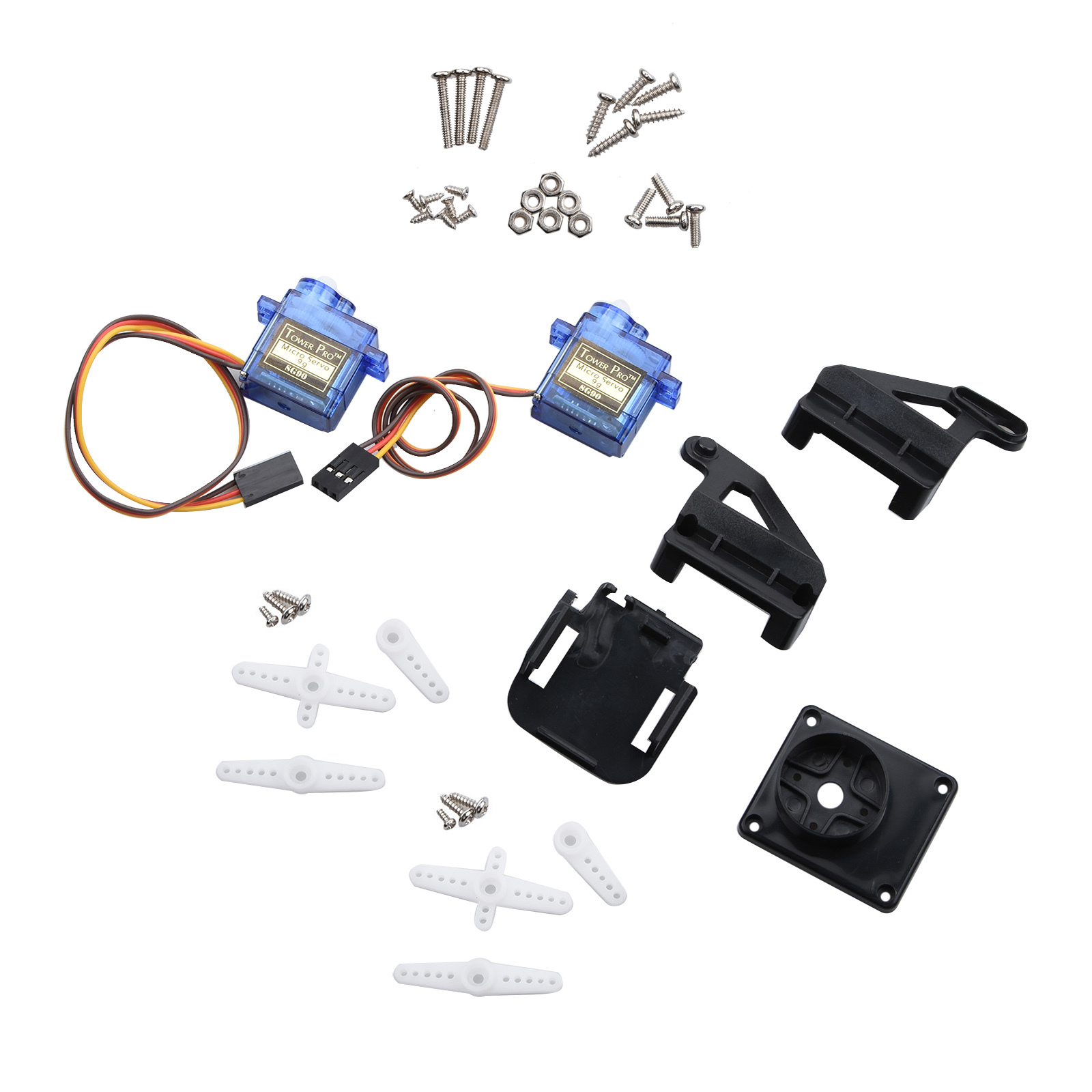 Rangka Platform Gimbal Servo D - Servo 9G ulasan dan harga
