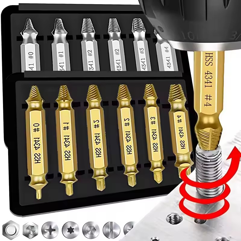 Set Mata Bor Ekstraktor Sekrup - Drill Bit Set ulasan dan harga
