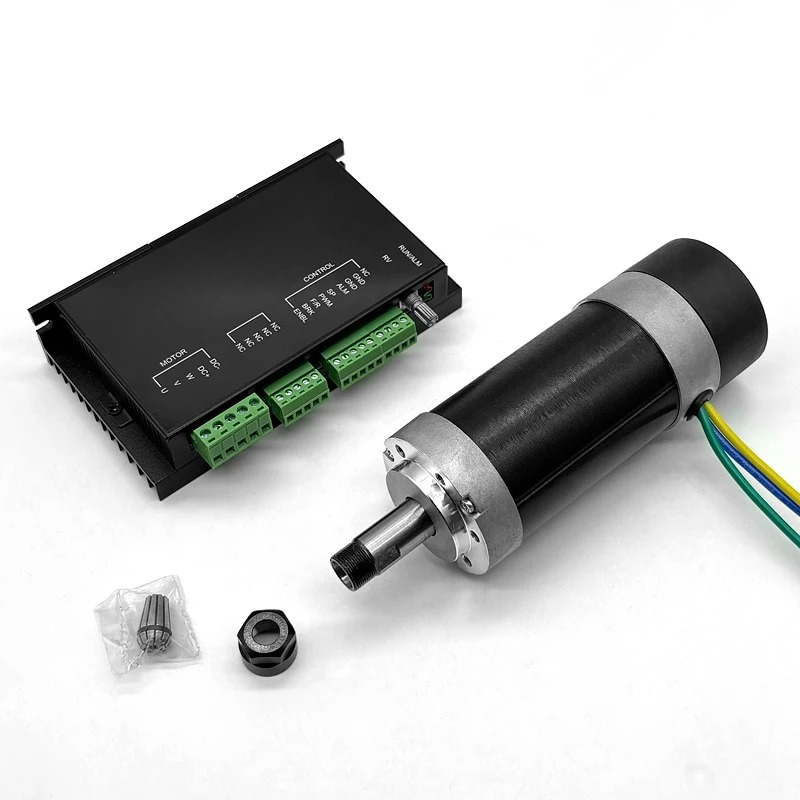 Motor Spindle BLDC 500W ER11 T - Spindle Motor ulasan dan harga