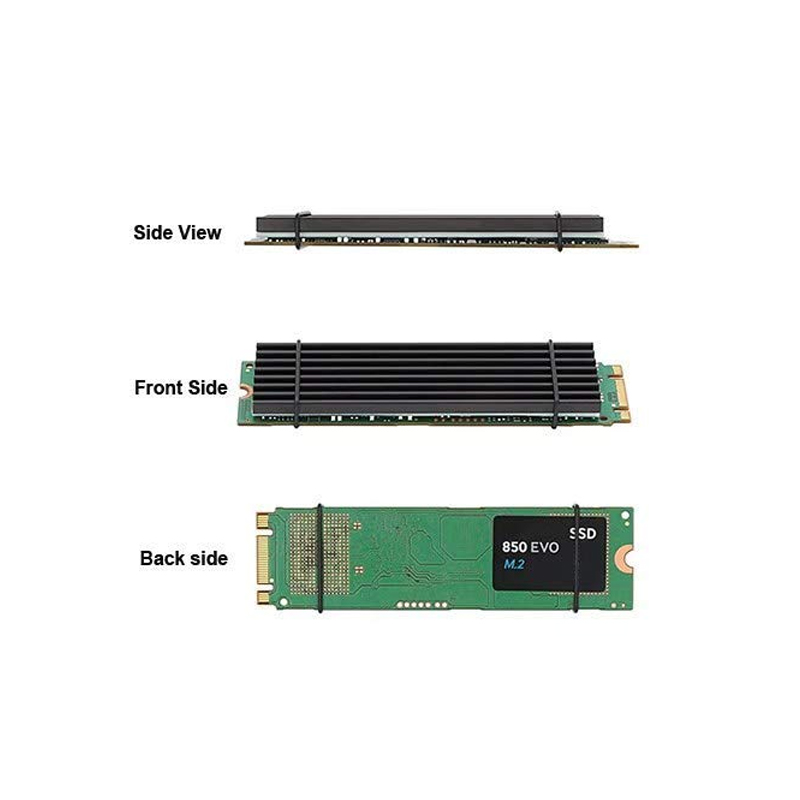 PCIe NVMe M.2 2280 SSD heatsin - Aluminium Extrusion ulasan dan harga