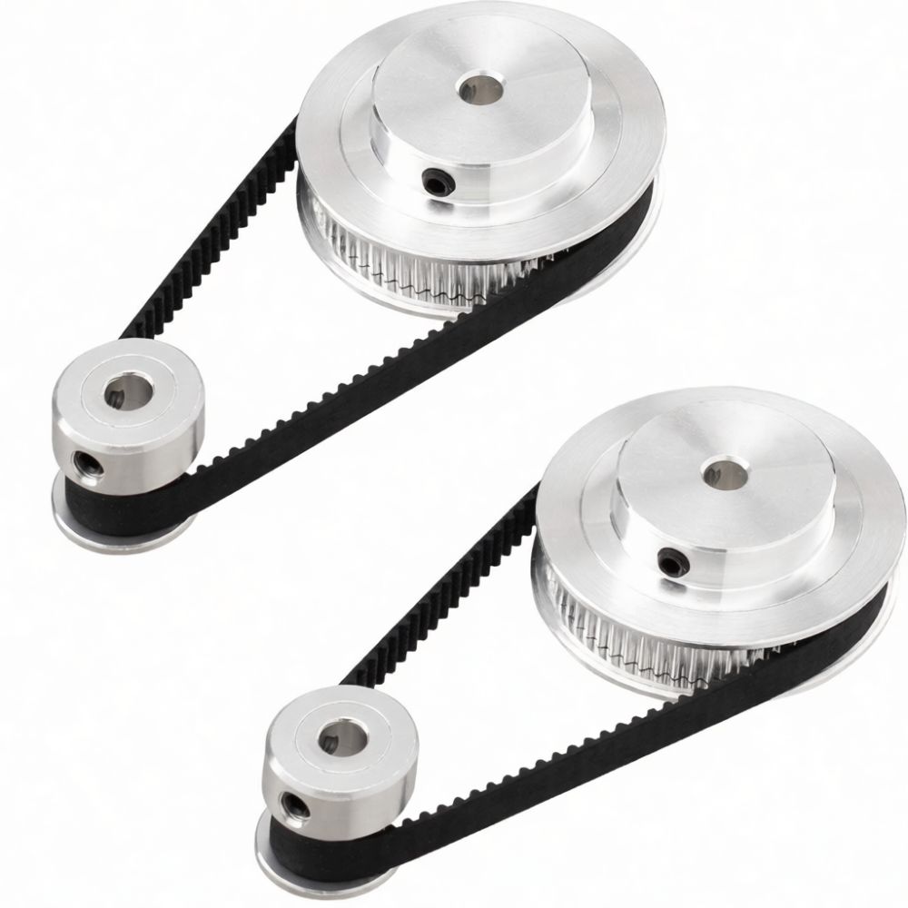Set Pulley Timing 2GT 20T 40T  - Gt2 Pulley ulasan dan harga