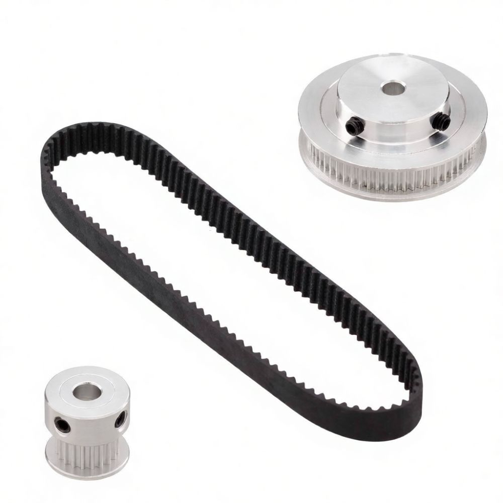 Set Pulley Timing 2GT 20T 40T  - Gt2 Pulley ulasan dan harga